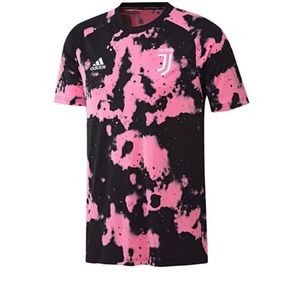 Original Pink Juventus FC away Adidas Jersey . Side M